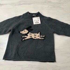 Zara Charcoal Knit Sweater